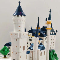 Thumbnail for Building Blocks MOC 6226 The Neuschwanstein Castle Bricks Toy - 7