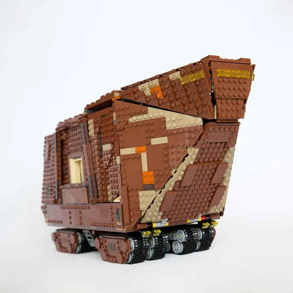 Building Blocks Star Wars MOC The Sandcrawler Bricks Toy 80038 - 5