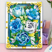 Thumbnail for Building Blocks Art MOC Heart Of The Ocean Picture Frame Bricks Toy Construction Set Toys - 6