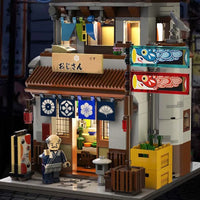 Thumbnail for Building Blocks Creator Expert MOC Japanese Style Canteen Bricks Toy - 8