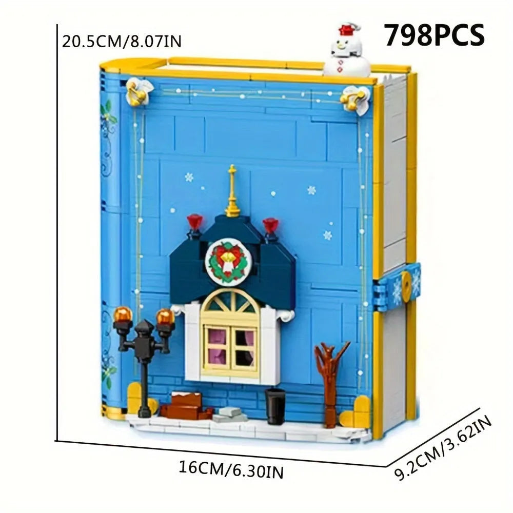 Building Blocks Creator Expert Little Match 3D Book Bricks Toy Construction Set Toys - 5