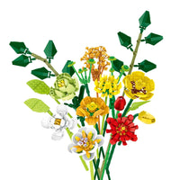 Thumbnail for Building Blocks Creator Expert Ideas MOC Flower Bouquet Bricks Toy Construction Set Toys - 4