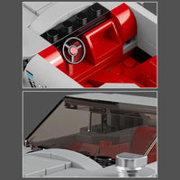 Thumbnail for Building Blocks Tech Mini Martin 007 Speed Champions Car Bricks Toys - 3