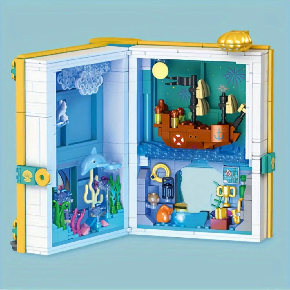 Building Blocks Creator Expert Little Match 3D Book Bricks Toy Construction Set Toys - 6