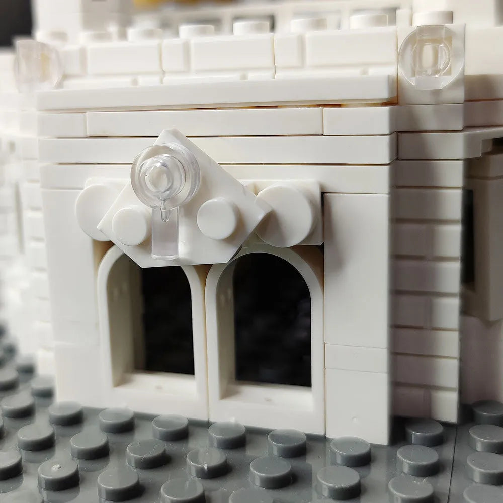 Building Blocks Architecture MOC Great Mecca Grand Mosque Bricks Toy Construction Set Toys - 13