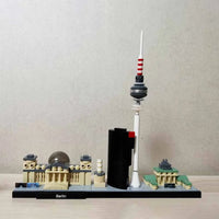 Thumbnail for Building Blocks MOC Architecture Berlin Skyline Bricks Toy - 5