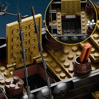 Thumbnail for Building Blocks Creator Tech MOC The Ship Of Silence Bricks Toy Construction Set Toys - 7