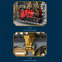 Thumbnail for Building Blocks Harry Potter MOC Movie Magic Station Bricks Toy Construction Set Toys - 6