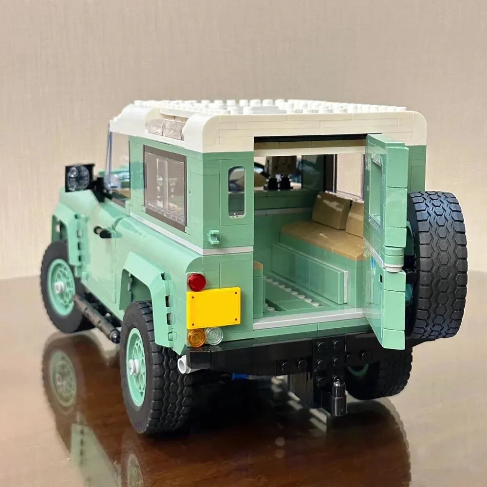 Building Blocks Tech Creator Expert Land Rover Defender 90 Bricks Toy - 8