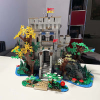 Thumbnail for Building Blocks City Creator Experts Castle in the Forest Bricks Toy - 3