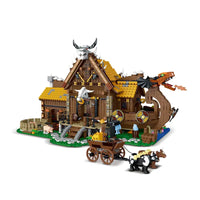 Thumbnail for Building Blocks Creator Expert MOC The Vikings House Bricks Toy Construction Set Toys - 1