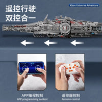 Thumbnail for Building Blocks Star Wars MOC UCS Millennium Falcon Bricks Toy - 8