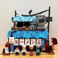 Thumbnail for Building Blocks Movie Expert Japanese Noodle Shop House Bricks Toy - 7