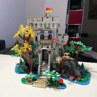 Thumbnail for Building Blocks Creator Expert City Castle in the Forest Bricks Toy - 4