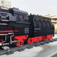 Thumbnail for Building Blocks Tech MOC City BR01 Simulation Train Bricks Toy Construction Set Toys - 4