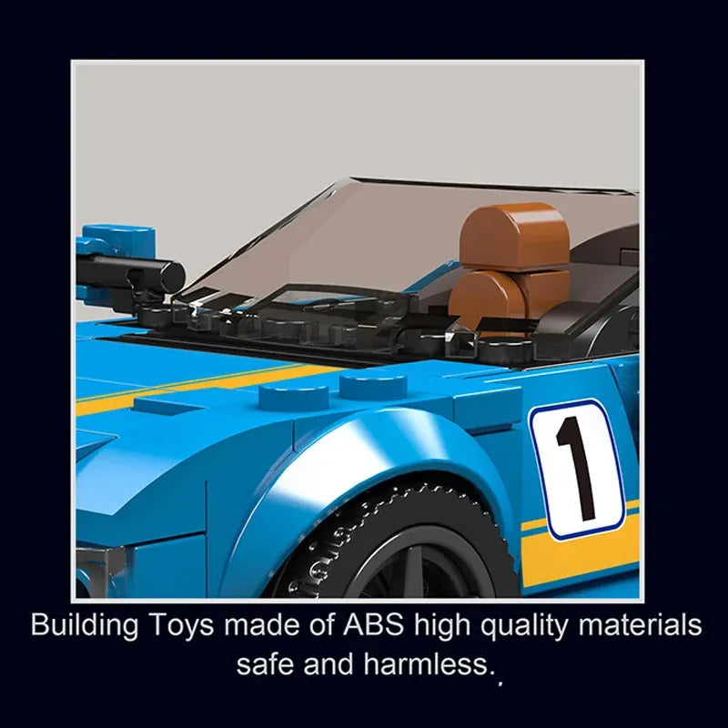 Building Blocks Tech Mini AMG GTC Speed Champions Bricks Toy Construction Set Toys - 3