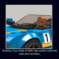 Thumbnail for Building Blocks Tech Mini AMG GTC Speed Champions Bricks Toy Construction Set Toys - 3