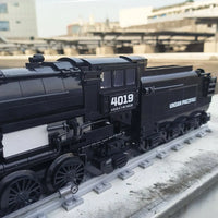 Thumbnail for Building Blocks Tech MOC Big Boy Simulation City Train Bricks Toy Construction Set Toys - 13