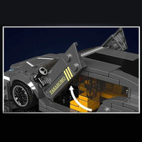 Thumbnail for Building Blocks Tech Mini Koenigsegg Speed Car Champions Bricks Toy Construction Set Toys - 5