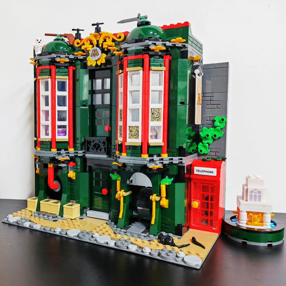 Building Blocks Creator Harry Potter MOC Magic Office Bricks Toy Construction Set Toys - 8