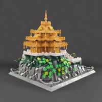 Thumbnail for Building Blocks Architecture Famous China LAOJUN Mountain Bricks Toy - 16