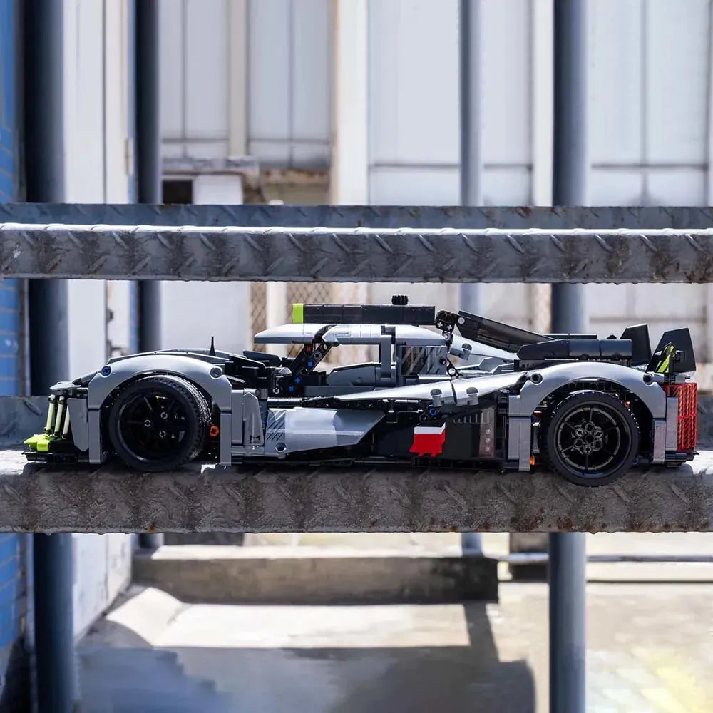 Building Blocks Tech PEUGEOT 9X8 24H Le Mans Hybrid Hypercar Bricks Toy - 8