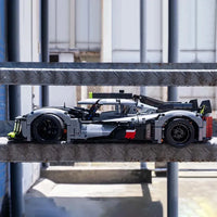 Thumbnail for Building Blocks Tech PEUGEOT 9X8 24H Le Mans Hybrid Hypercar Bricks Toy - 8
