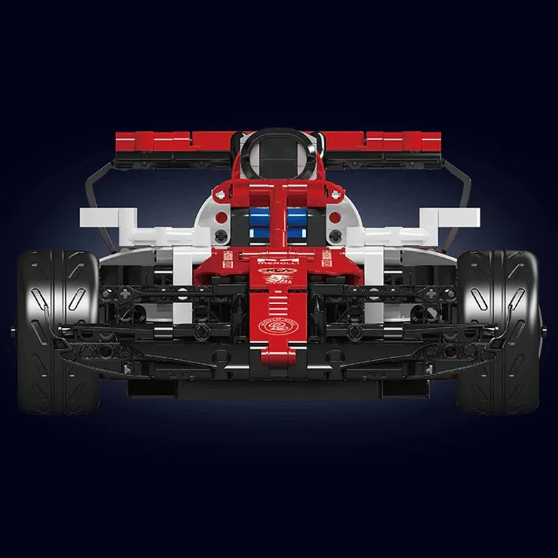 Building Blocks Tech Motorized MOC F1 Arrow Racing Car Bricks Toy - 3