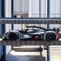 Thumbnail for Building Blocks Tech MOC Le Mans Hybrid Hypercar Racing Car Bricks Toy - 6