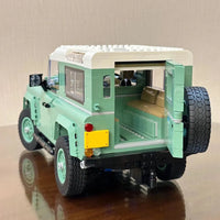 Thumbnail for Building Blocks Creator Tech MOC Land Rover Defender 90 Bricks Toy - 7