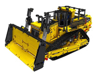 Thumbnail for Building Blocks Tech MOC Motorized D11 Bulldozer Truck Bricks Toy - 1