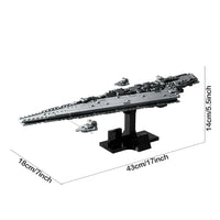 Thumbnail for Building Blocks Star Wars MOC Executor Super Star Destroyer Bricks Toy - 1