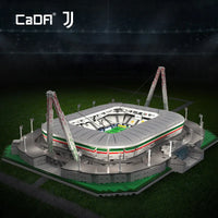 Thumbnail for Building Blocks Creator Expert MOC Juventus Allianz Stadium Bricks Toy - 2