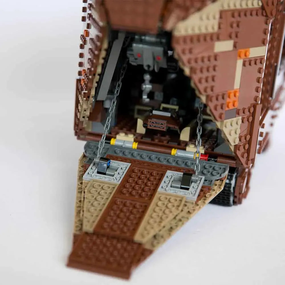 Building Blocks Star Wars MOC The Sandcrawler Bricks Toy 80038 - 6