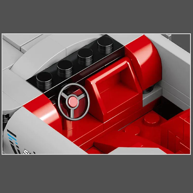 Building Blocks Tech Mini Martin 007 Speed Champions Car Bricks Toys Construction Set Toys - 4