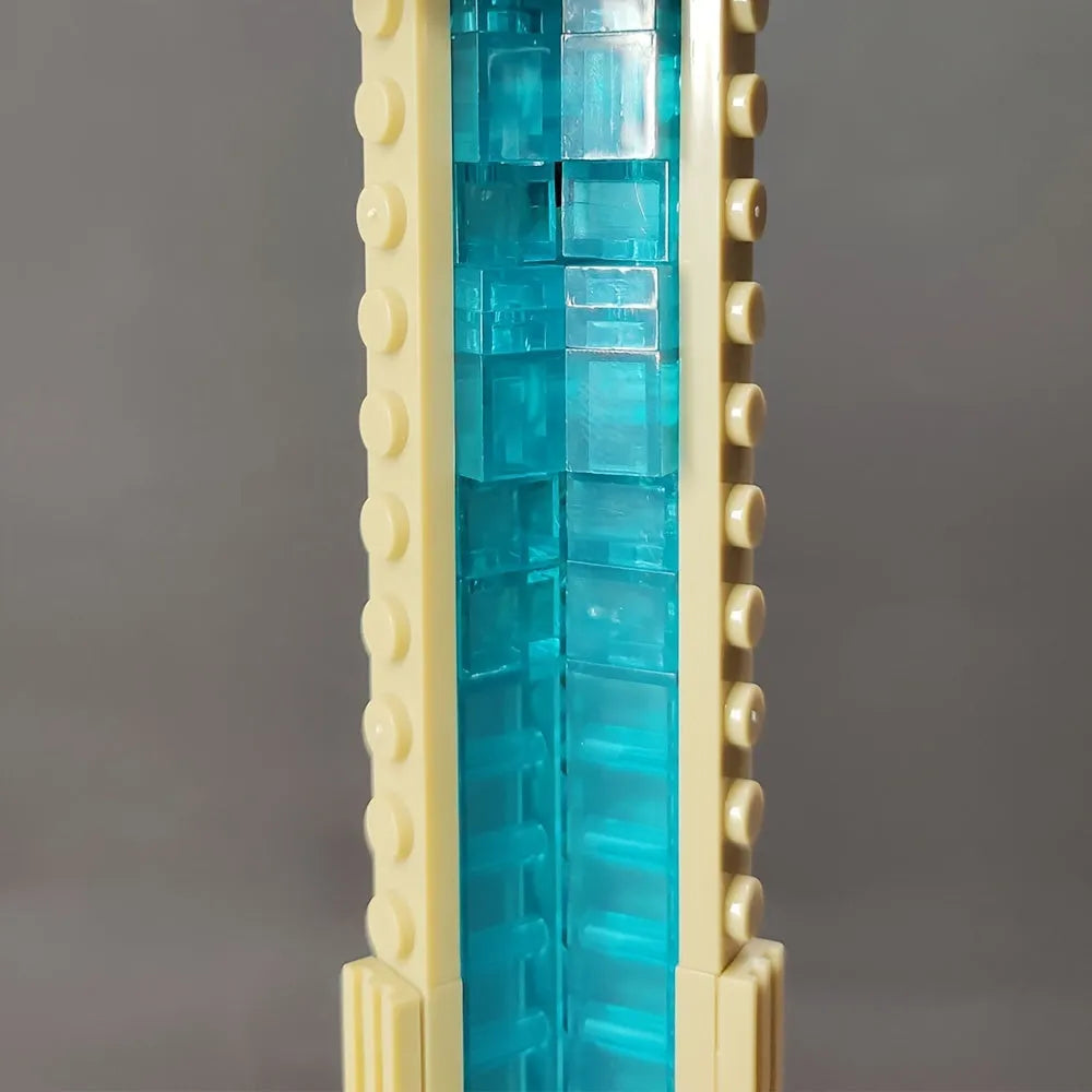 Building Blocks MOC Architecture Canada Toronto TV Tower Bricks Toy Construction Set Toys - 14