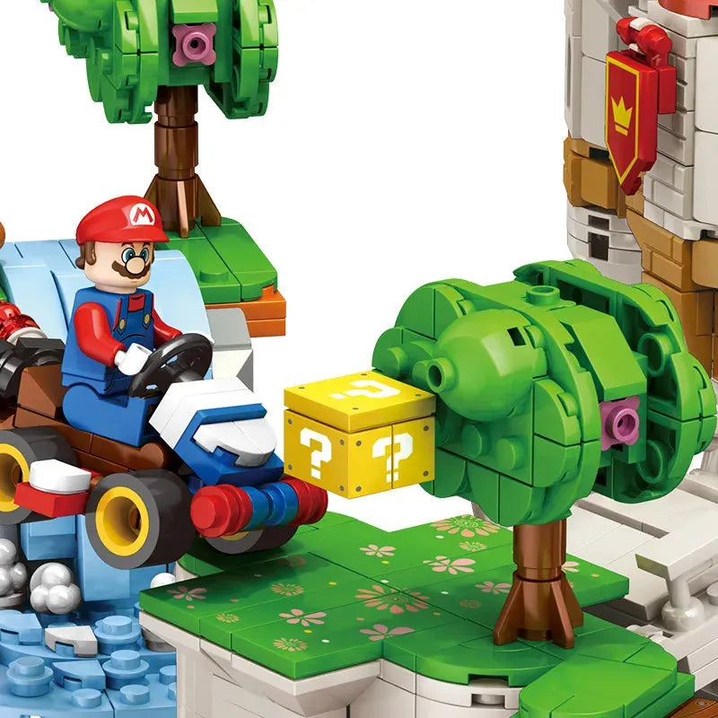 Building Blocks Creator Movie Super Mario Castle Bricks Toys EU Construction Set Toys - 8