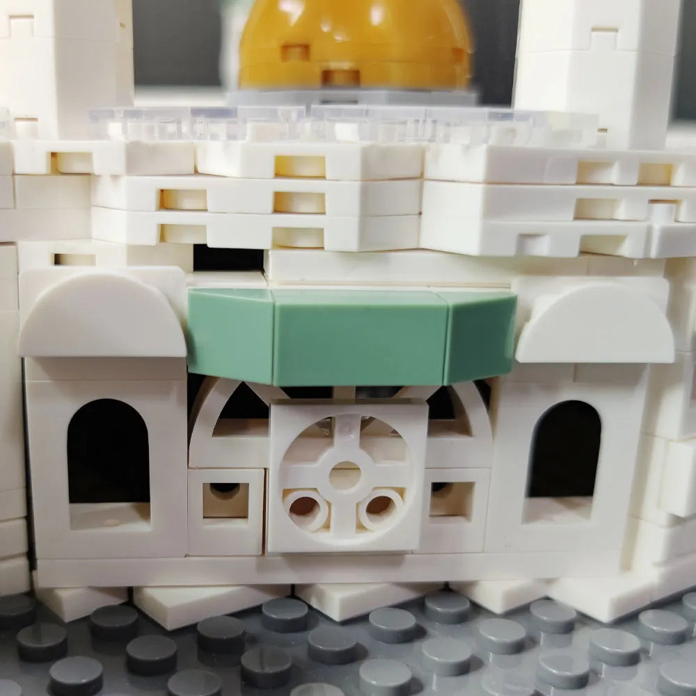 Building Blocks Architecture MOC Great Mecca Grand Mosque Bricks Toy Construction Set Toys - 14