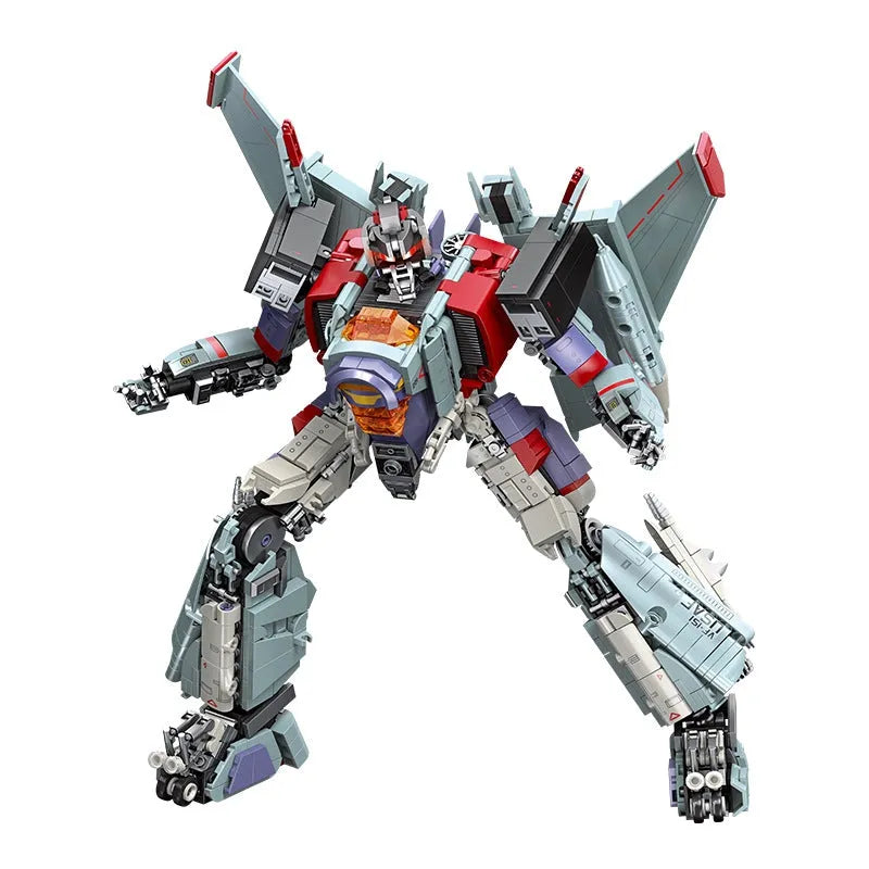Building Blocks Super Hero Blitz Wing Mecha Robot Warrior Bricks Toy Construction Set Toys - 1