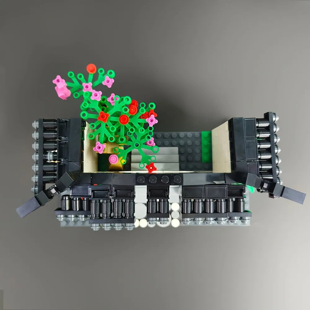 Building Blocks Creator Expert MOC Huizhou Architecture Arch Bricks Toy Construction Set Toys - 7