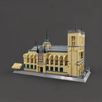 Thumbnail for Building Blocks MOC Architecture Paris Notre Dame Cathedral Bricks Toy - 23