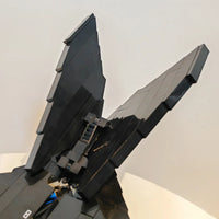 Thumbnail for Building Blocks Military MOC Stealth Aircraft F - 117A Nighthawk Bricks Toy - 7
