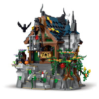 Thumbnail for Building Blocks Creator Expert MOC Medieval Witch House Bricks Toy - 9