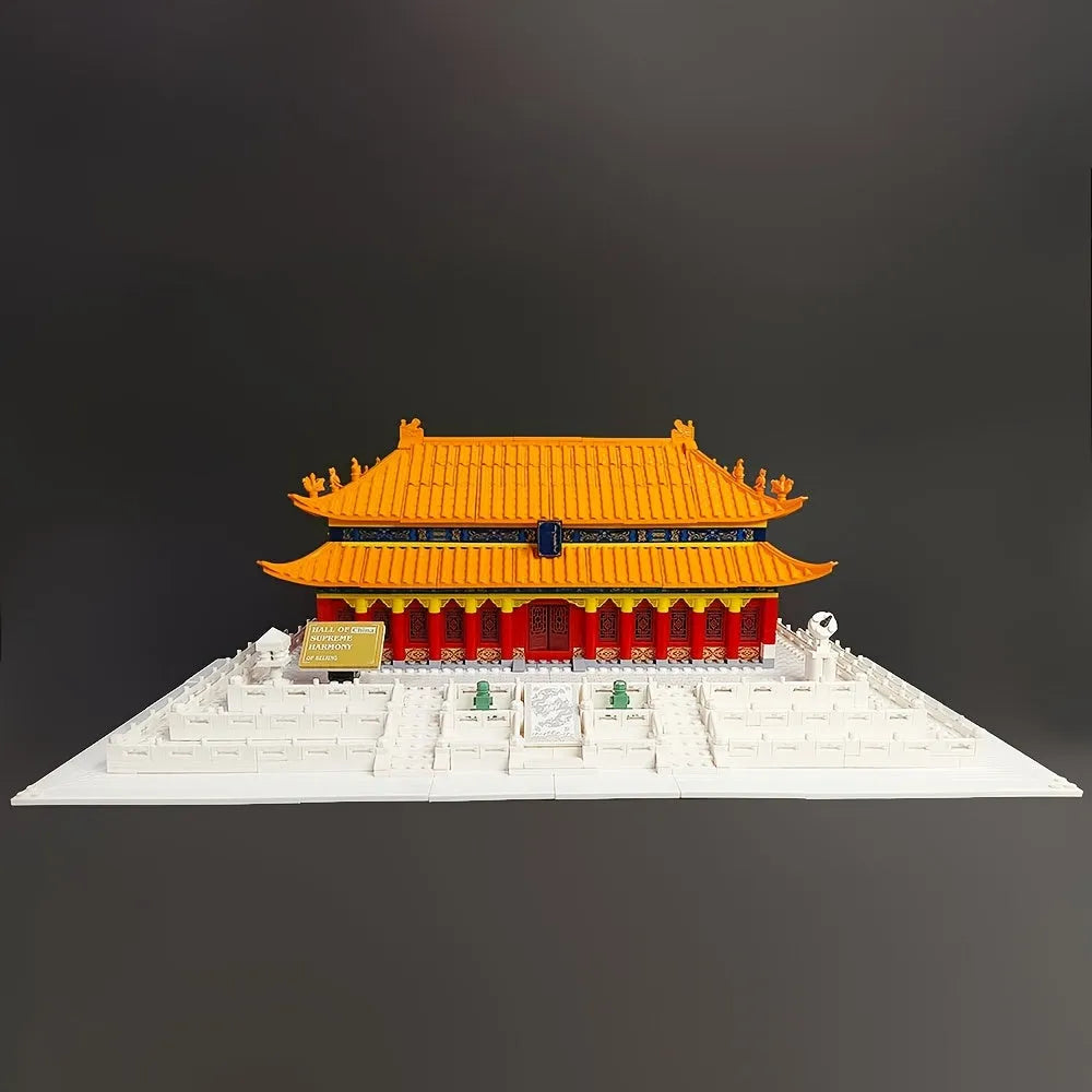 Building Blocks Architecture City Palace Of Harmony Bricks Toys - 2