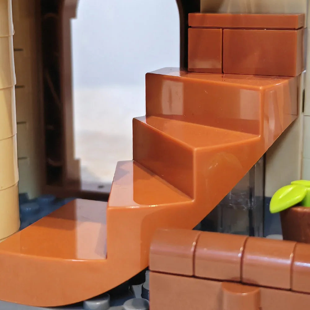 Building Blocks Creator Harry Potter MOC Magic Courtyard Bricks Toy - 8