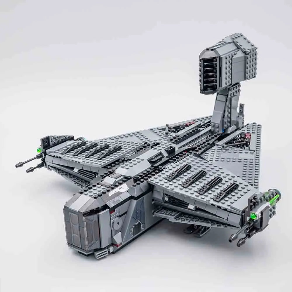 Building Blocks Star Wars MOC The Justifier Space Shuttle Bricks Toy - 1