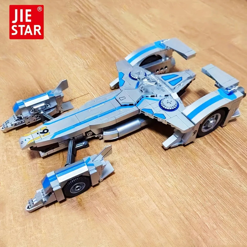 Building Blocks Tech MOC F1 Spiegel HP-022 Super Racing Car Bricks Toy Construction Set Toys - 4