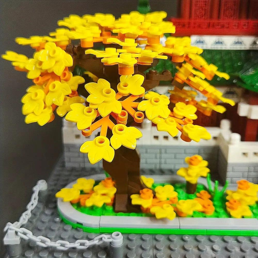 Building Blocks Architecture Famous Pavilion of Prince Teng Bricks Toy Construction Set Toys - 7