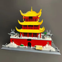 Thumbnail for Building Blocks Creator Expert MOC China Yueyang Tower Bricks Toy Construction Set Toys - 6