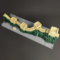 Thumbnail for Building Blocks MOC Architecture Great China Wall Bricks Toys - 12